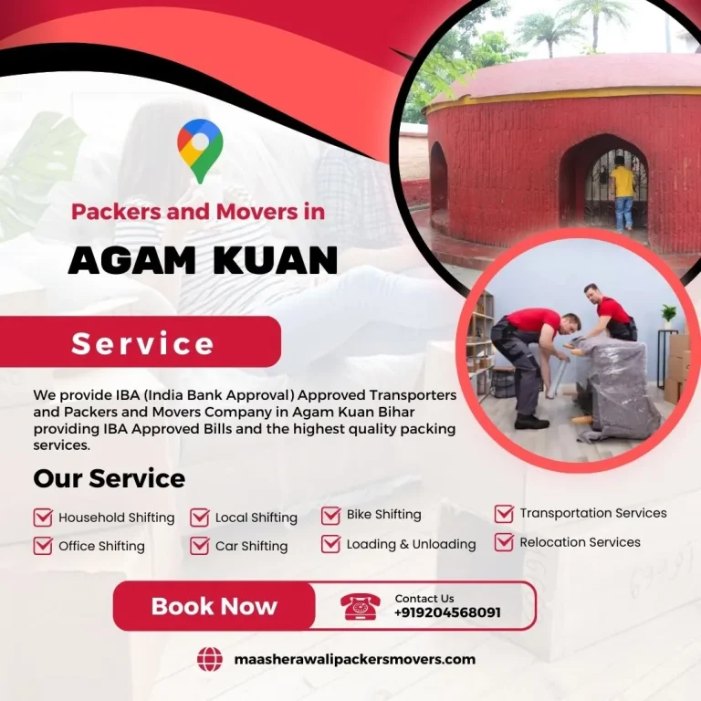 Packers and Movers in Agam Kuan Patna